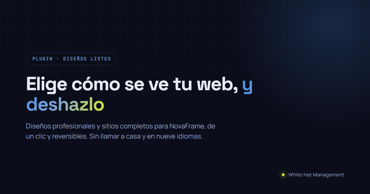 Portada white hat layouts